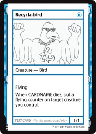 Recycla-bird (2021 Edition) [Mystery Booster Playtest Cards] | The Time Vault CA