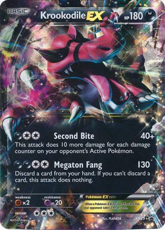 Krookodile EX (XY25) (Jumbo Card) [XY: Black Star Promos] | The Time Vault CA