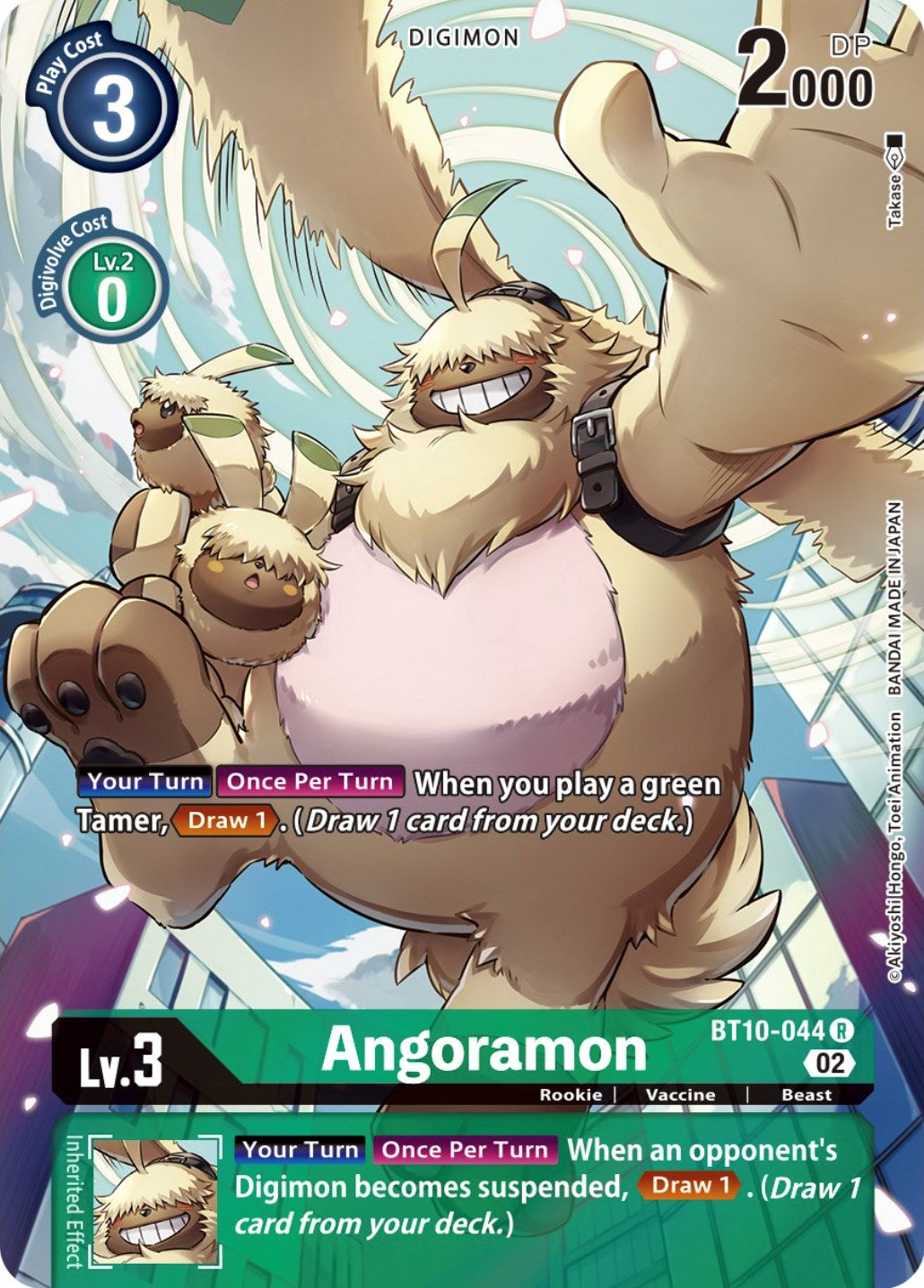 Angoramon [BT10-044] (Alternate Art) [Xros Encounter] | The Time Vault CA