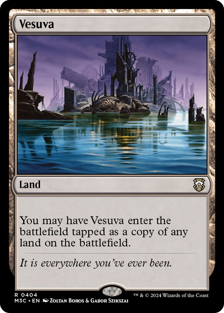 Vesuva (Ripple Foil) [Modern Horizons 3 Commander] | The Time Vault CA