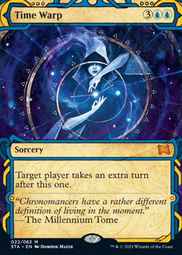 Time Warp (Foil Etched) [Strixhaven: Mystical Archive] | The Time Vault CA