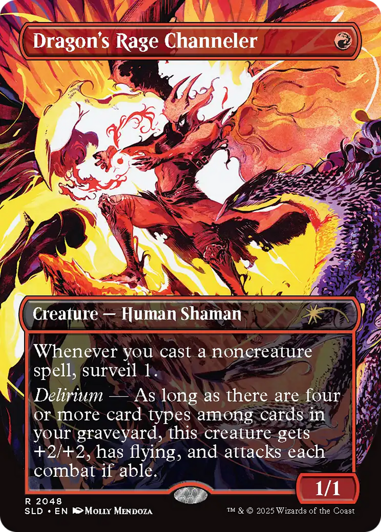 Dragon's Rage Channeler (2048) (Rainbow Foil) [Secret Lair Drop Series] | The Time Vault CA