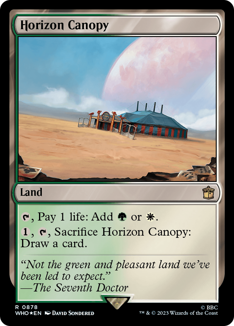 Horizon Canopy (Surge Foil) [Doctor Who] | The Time Vault CA