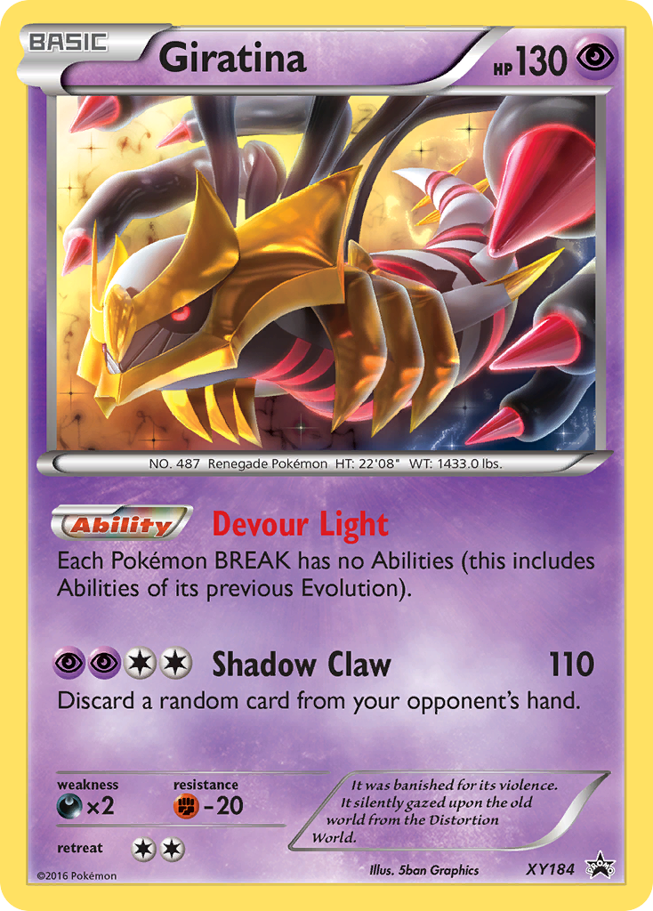 Giratina (XY184) [XY: Black Star Promos] | The Time Vault CA