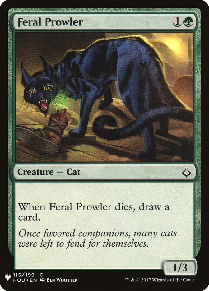 Feral Prowler [Mystery Booster] | The Time Vault CA