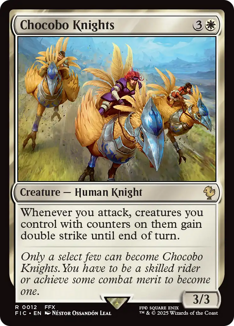 Chocobo Knights [FINAL FANTASY Commander] | The Time Vault CA