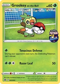 Grookey on the Ball (003/005) [Miscellaneous Cards] | The Time Vault CA