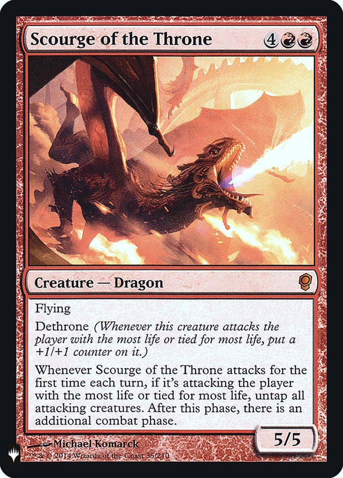 Scourge of the Throne [Mystery Booster] | The Time Vault CA