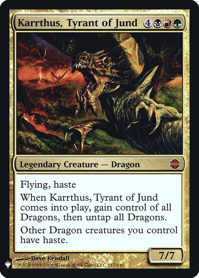 Karrthus, Tyrant of Jund [Mystery Booster] | The Time Vault CA
