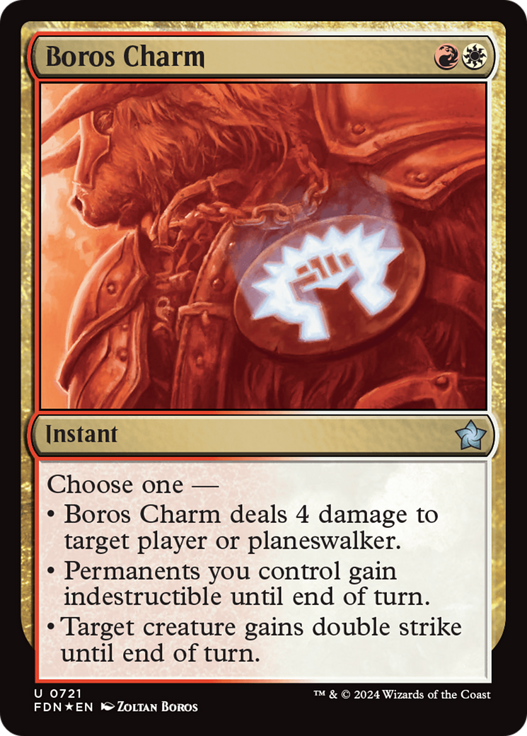 Boros Charm [Foundations] | The Time Vault CA