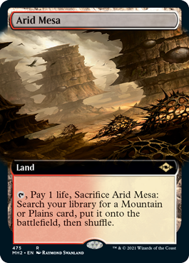 Arid Mesa (Extended Art) [Modern Horizons 2] | The Time Vault CA