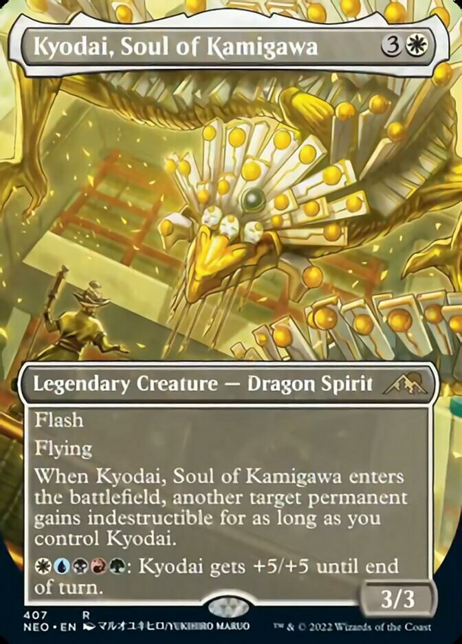 Kyodai, Soul of Kamigawa (Borderless Alternate Art) [Kamigawa: Neon Dynasty] | The Time Vault CA