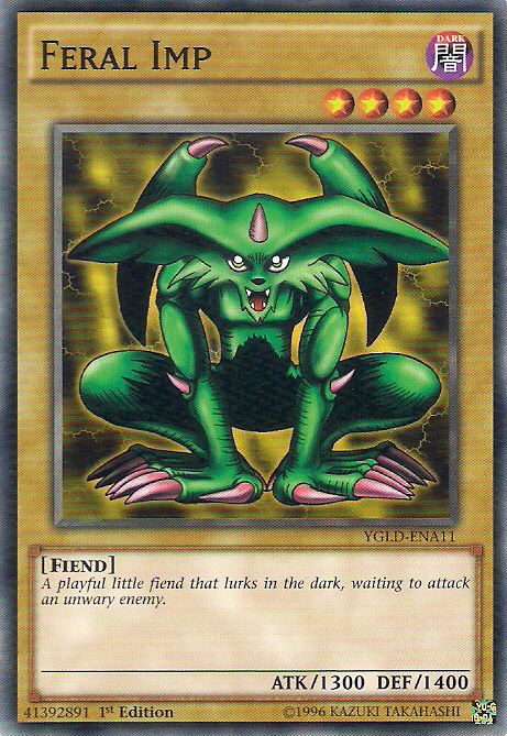 Feral Imp [YGLD-ENA11] Common | The Time Vault CA