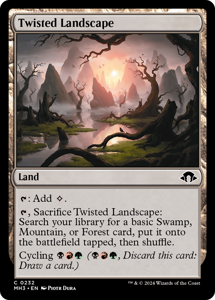 Twisted Landscape [Modern Horizons 3] | The Time Vault CA