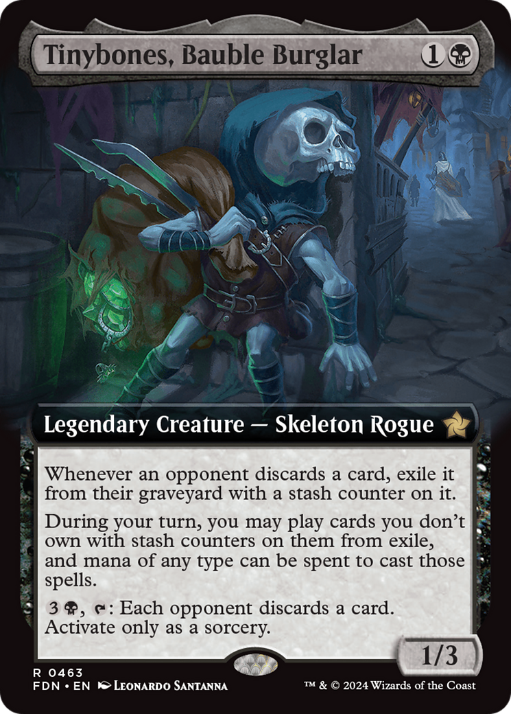 Tinybones, Bauble Burglar (Extended Art) [Foundations] | The Time Vault CA