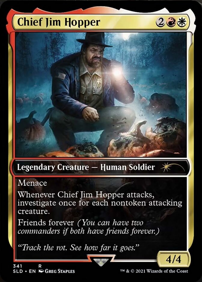 Chief Jim Hopper [Secret Lair Drop Series] | The Time Vault CA