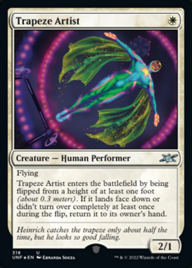 Trapeze Artist (Galaxy Foil) [Unfinity] | The Time Vault CA