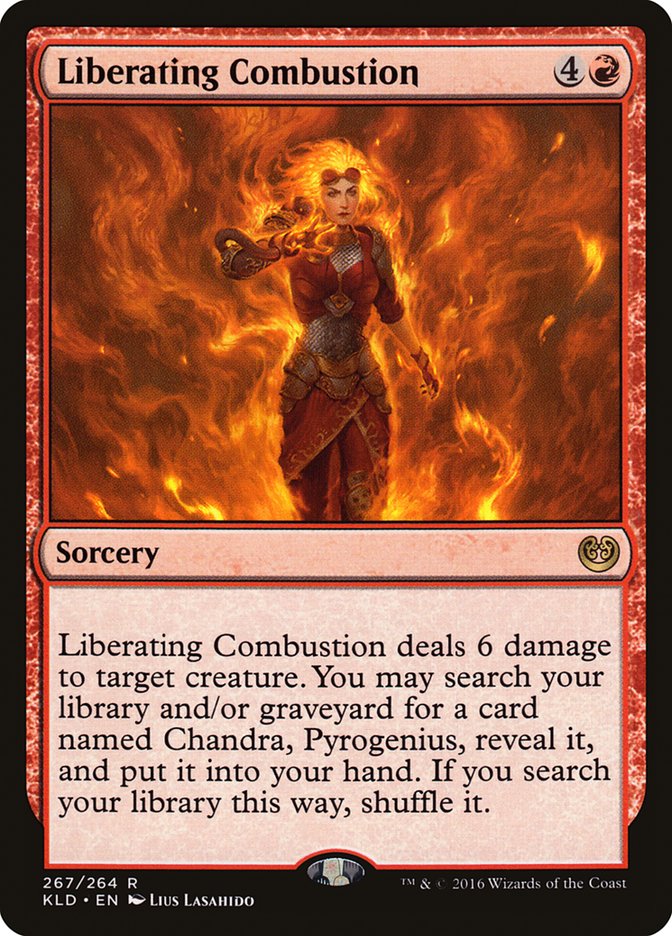 Liberating Combustion [Kaladesh] | The Time Vault CA
