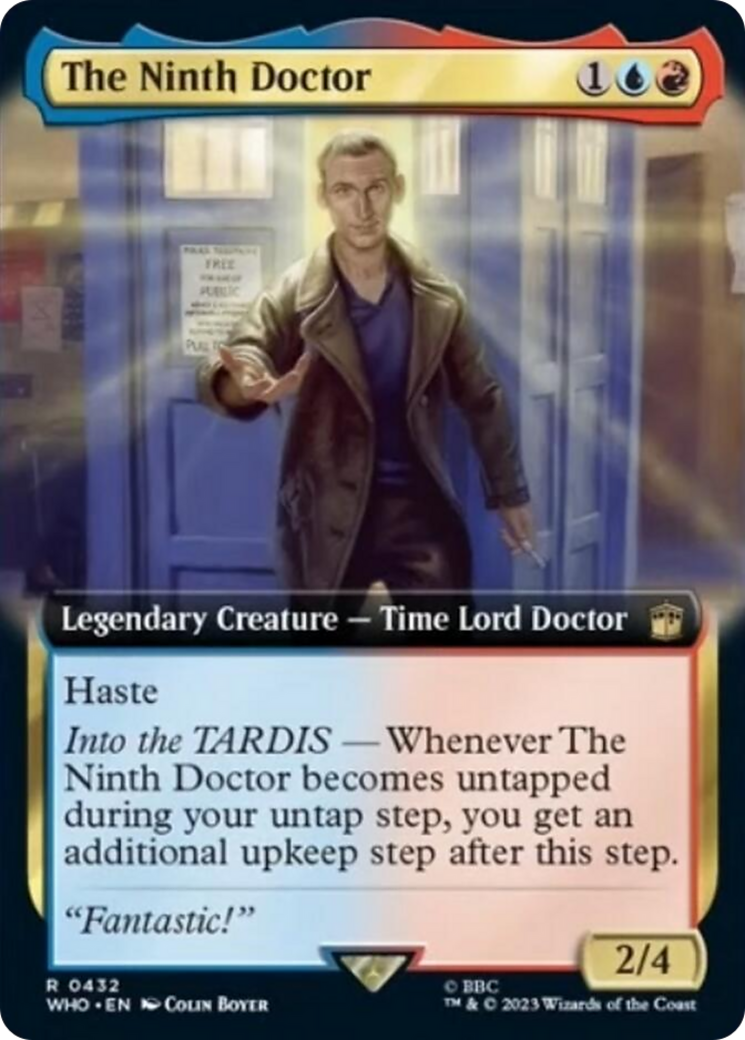 The Ninth Doctor (Extended Art) [Doctor Who] | The Time Vault CA