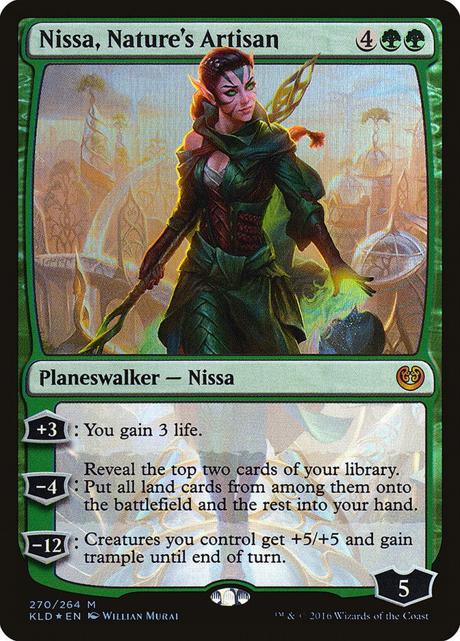 Nissa, Nature's Artisan [Kaladesh] | The Time Vault CA