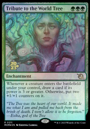 Tribute to the World Tree [March of the Machine Prerelease Promos] | The Time Vault CA