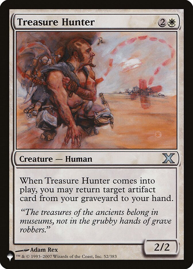 Treasure Hunter [The List] | The Time Vault CA