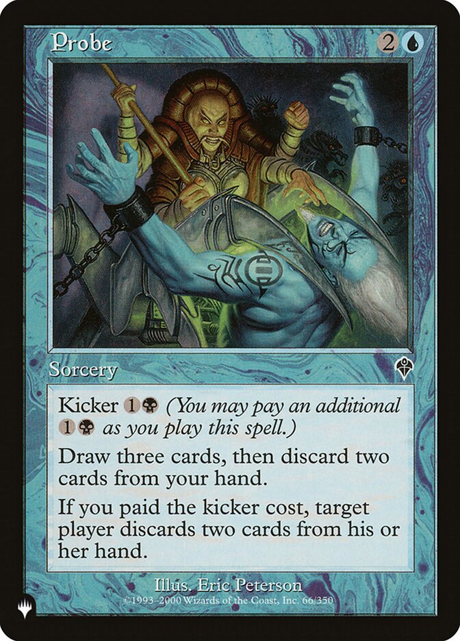 Probe [The List] | The Time Vault CA