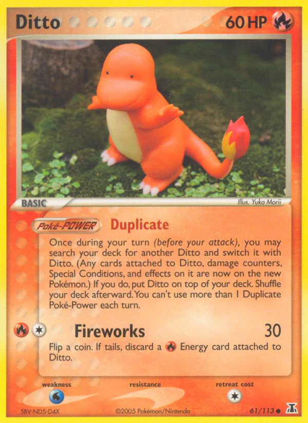 Ditto (61/113) [EX: Delta Species] | The Time Vault CA