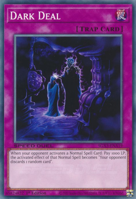 Dark Deal [SGX3-ENA19] Common | The Time Vault CA