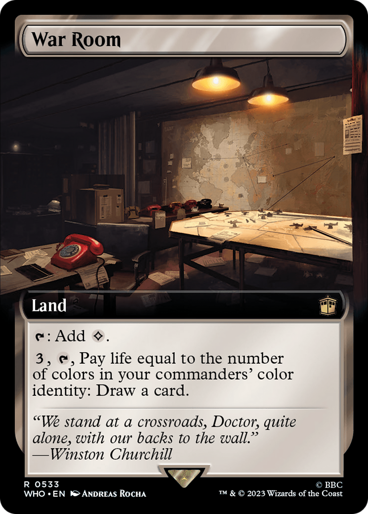 War Room (Extended Art) [Doctor Who] | The Time Vault CA