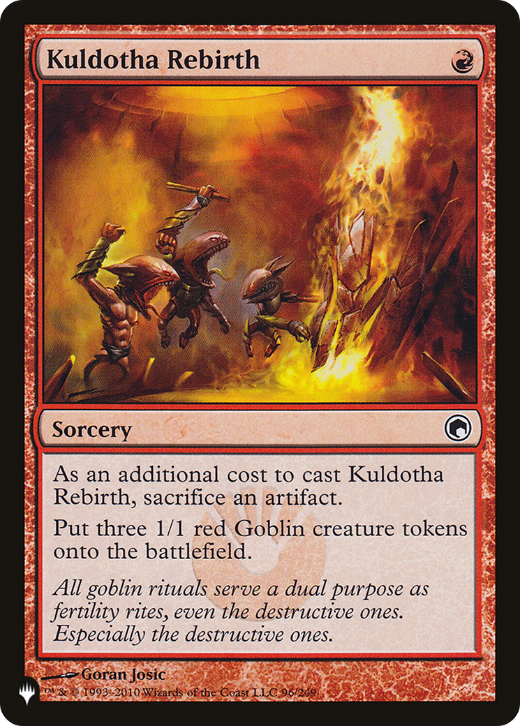 Kuldotha Rebirth [The List] | The Time Vault CA