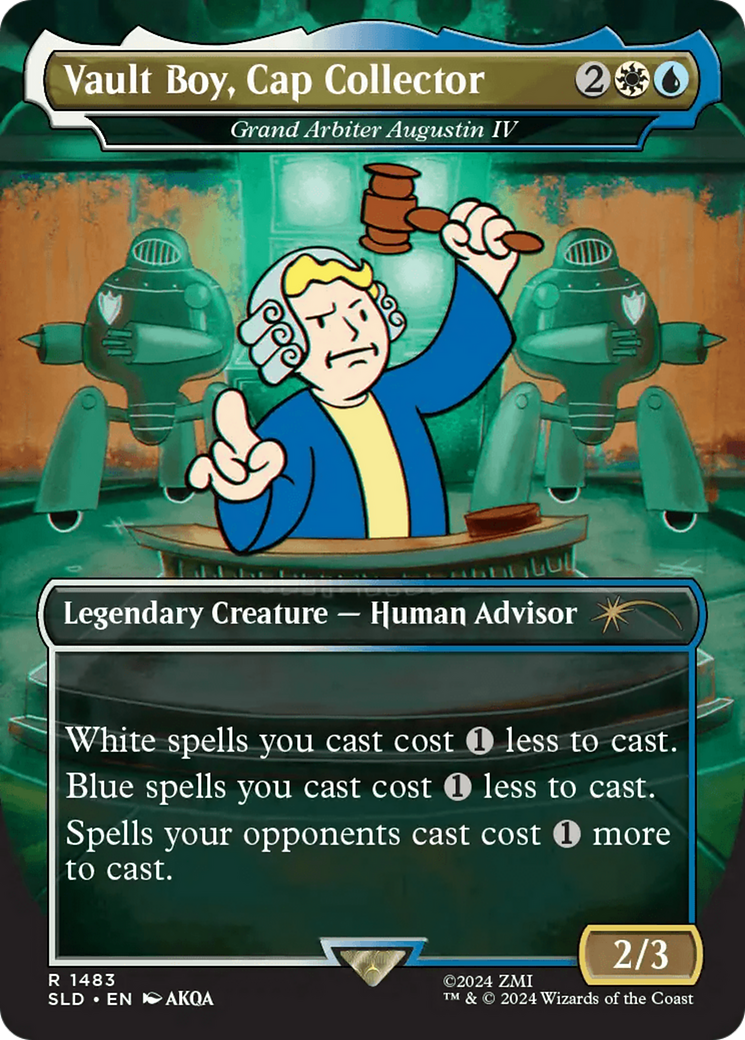 Vault Boy, Cap Collector - Grand Arbiter Augustin IV [Secret Lair Drop Series] | The Time Vault CA