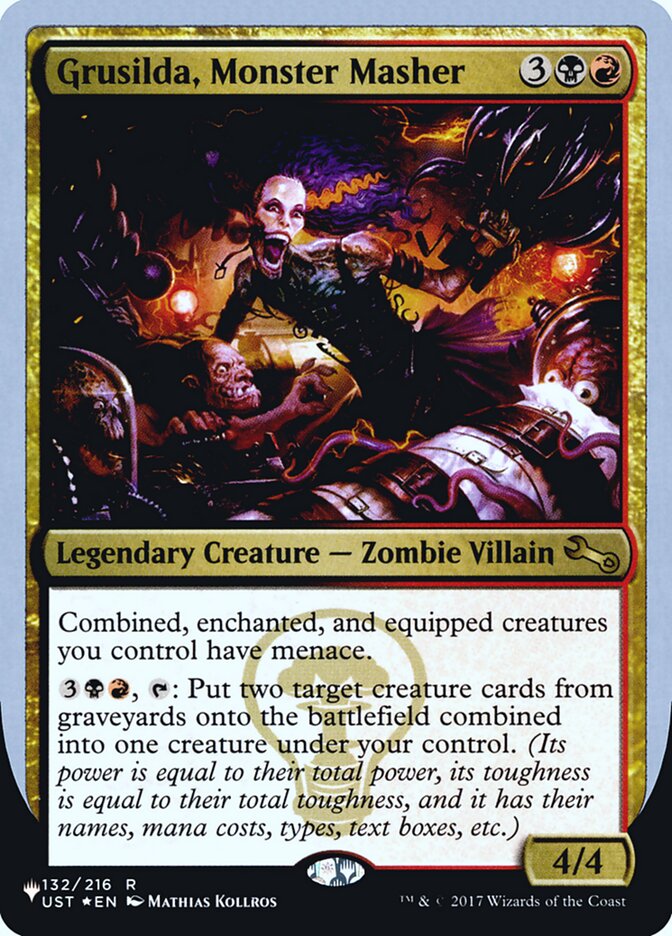Grusilda, Monster Masher (Unfinity Foil Edition) [The List] | The Time Vault CA