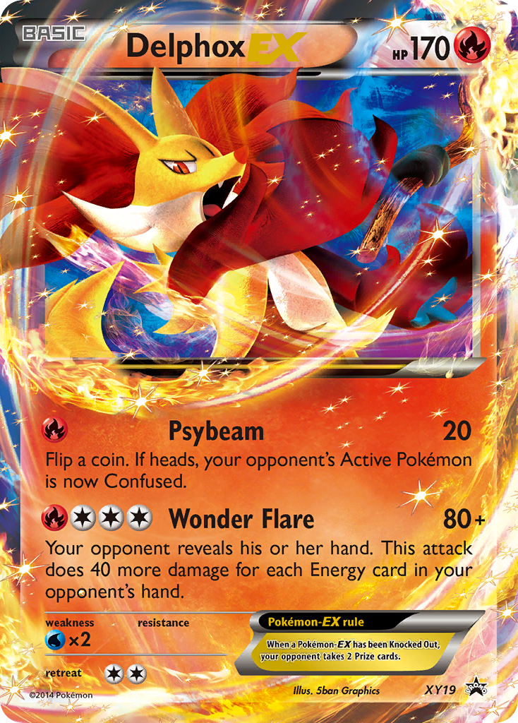 Delphox EX (XY19) [XY: Black Star Promos] | The Time Vault CA