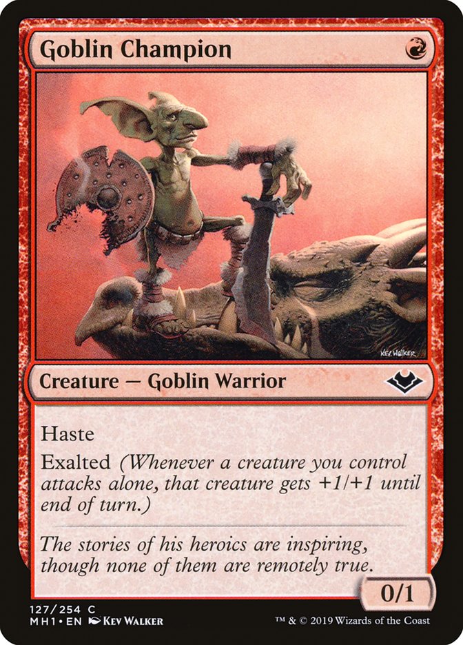 Goblin Champion [Modern Horizons] | The Time Vault CA