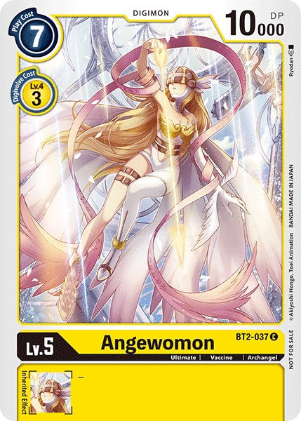 Angewomon [BT2-037] (Official Tournament Pack Vol.3) [Release Special Booster Promos] | The Time Vault CA