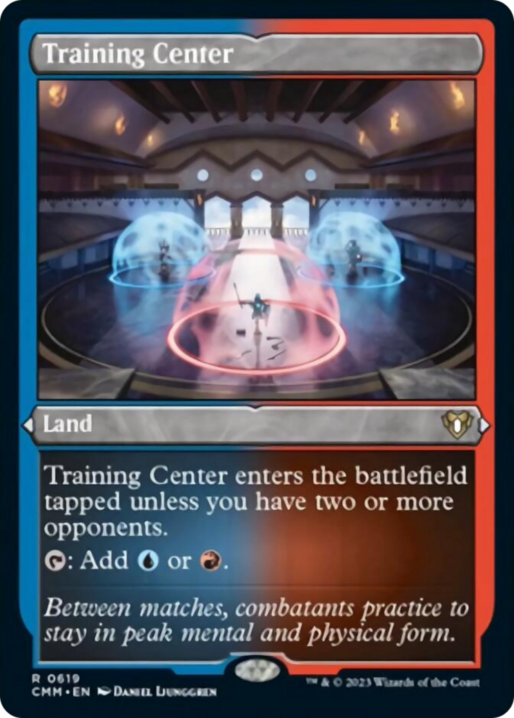 Training Center (Foil Etched) [Commander Masters] | The Time Vault CA