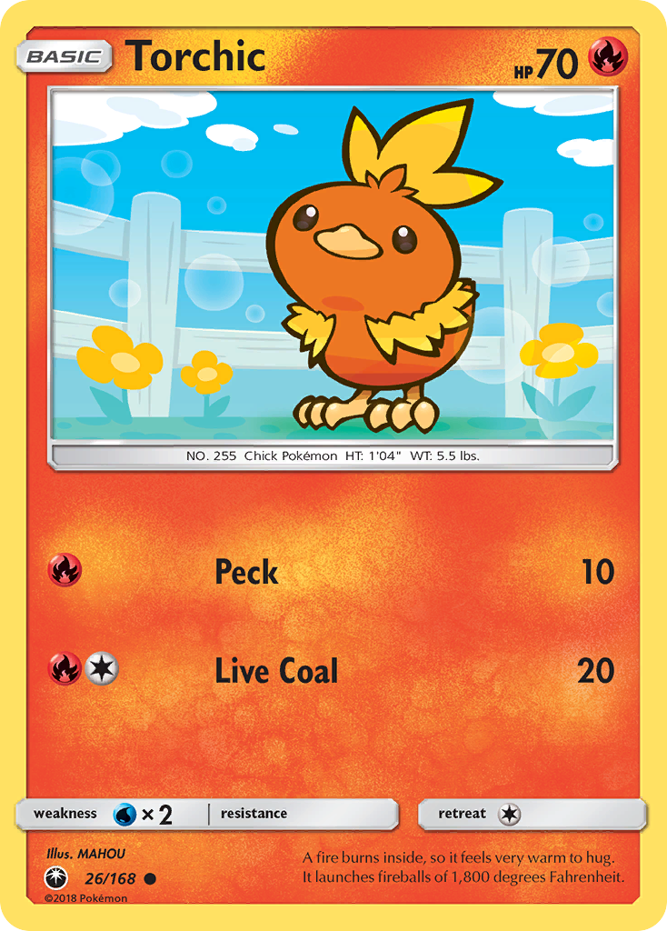 Torchic (26/168) [Sun & Moon: Celestial Storm] | The Time Vault CA