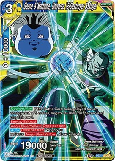 Geene & Martinne, Universe 12 Destroyer & Angel (DB2-169) [Tournament Promotion Cards] | The Time Vault CA