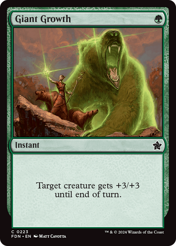 Giant Growth [Foundations] | The Time Vault CA