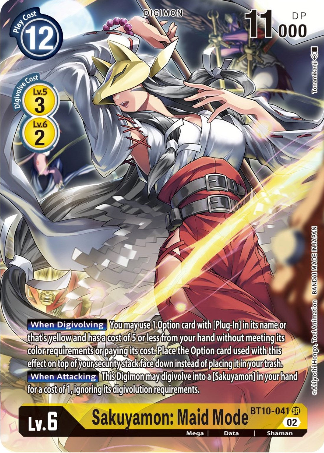 Sakuyamon: Maid Mode [BT10-041] (Alternate Art) [Xros Encounter] | The Time Vault CA