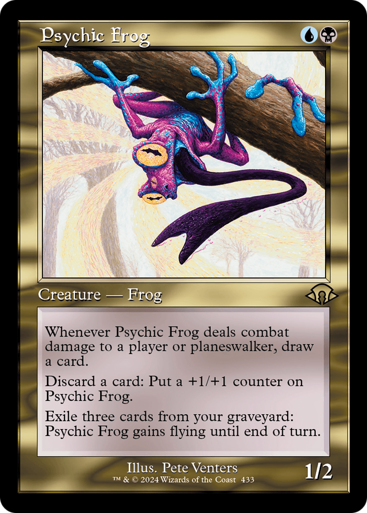 Psychic Frog (Retro) [Modern Horizons 3] | The Time Vault CA