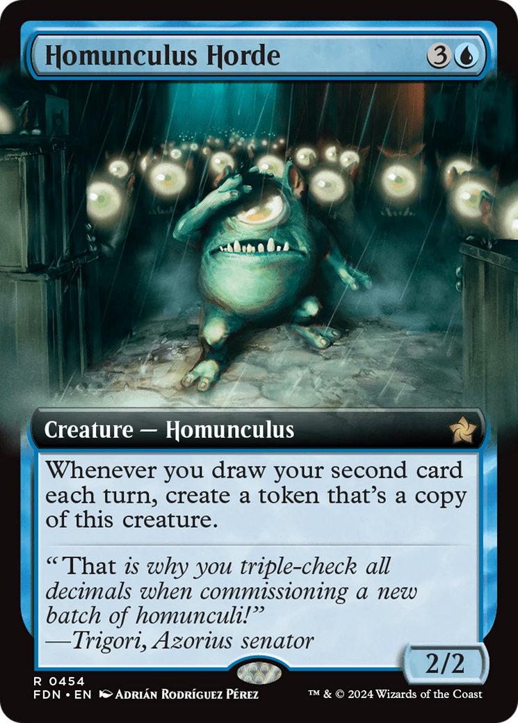 Homunculus Horde (Extended Art) [Foundations] | The Time Vault CA