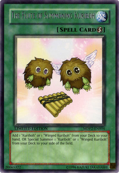 The Flute of Summoning Kuriboh [MDP2-EN004] Rare | The Time Vault CA
