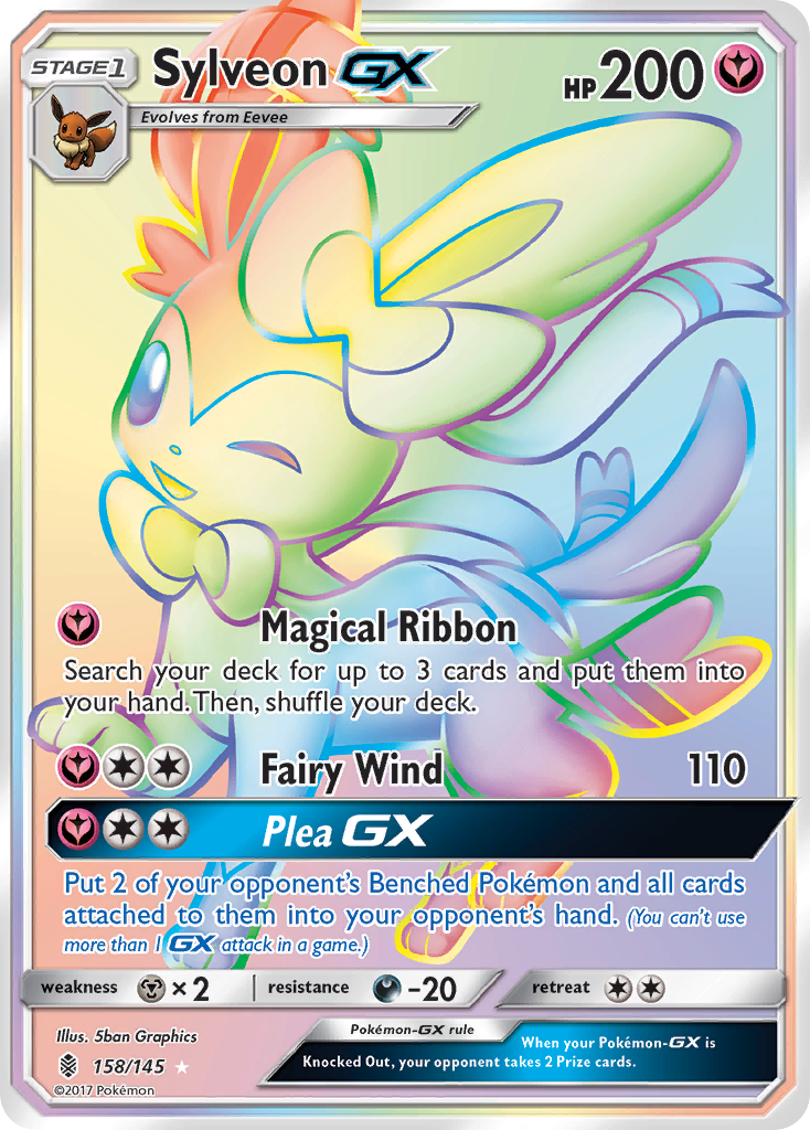 Sylveon GX (158/145) [Sun & Moon: Guardians Rising] | The Time Vault CA