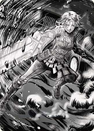 Nahiri, the Unforgiving 2 Art Card [Phyrexia: All Will Be One Art Series] | The Time Vault CA