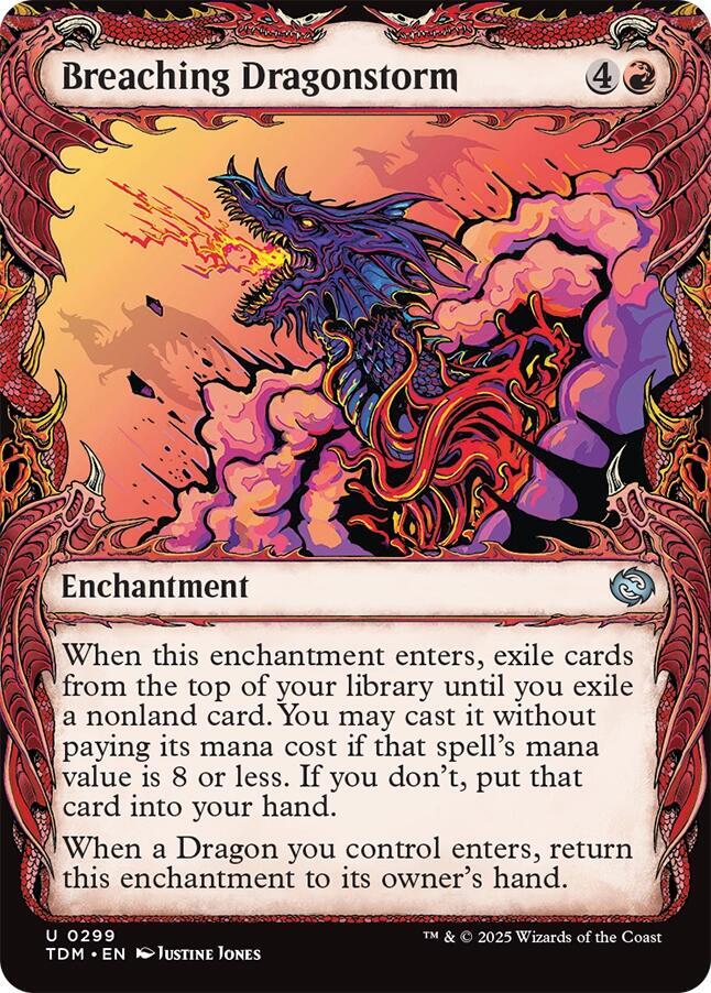 Breaching Dragonstorm (Showcase) [Tarkir: Dragonstorm] | The Time Vault CA