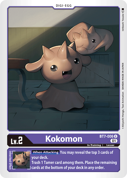 Kokomon [BT7-006] [Next Adventure] | The Time Vault CA