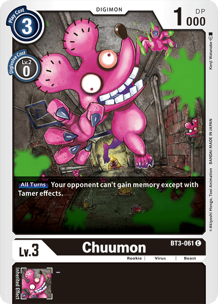 Chuumon [BT3-061] [Release Special Booster Ver.1.0] | The Time Vault CA