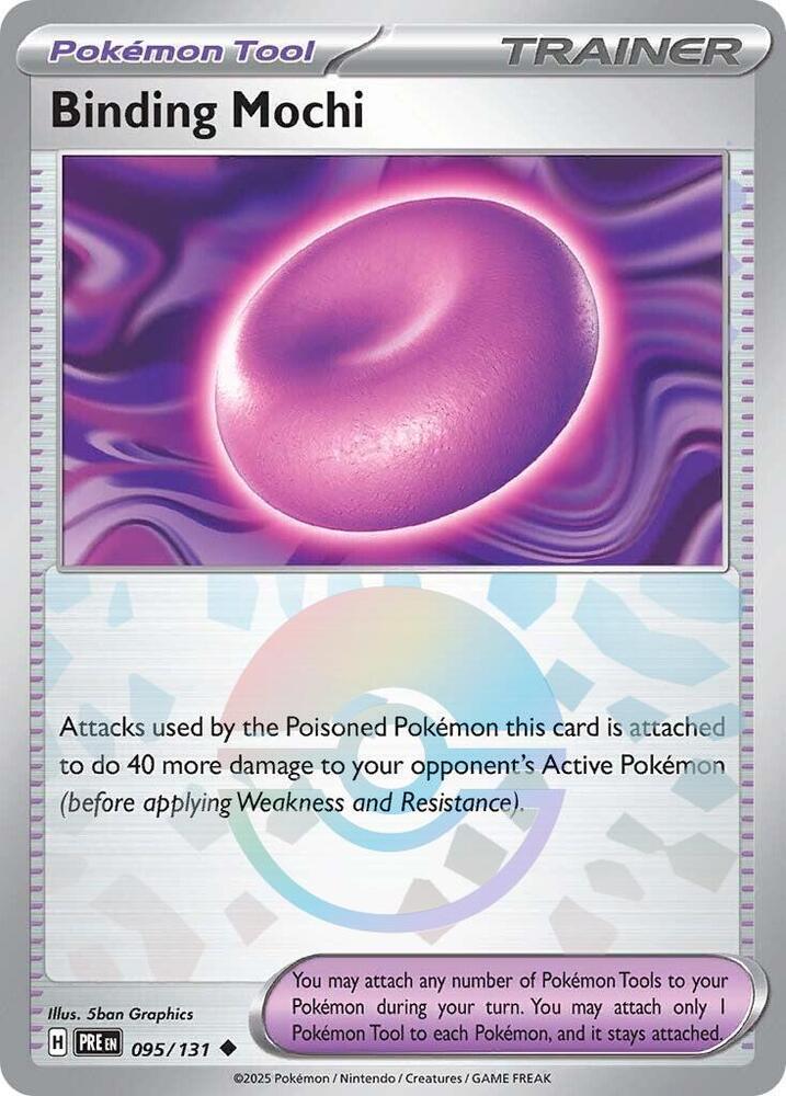 Binding Mochi (095/131) (Poke Ball Pattern) [Scarlet & Violet: Prismatic Evolutions] | The Time Vault CA